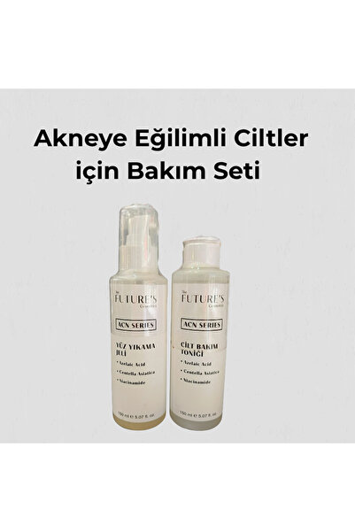 The Future's Cosmetics Yağlı ve Karma Ciltler için ve Akne Karşıtı 2'li Bakım...