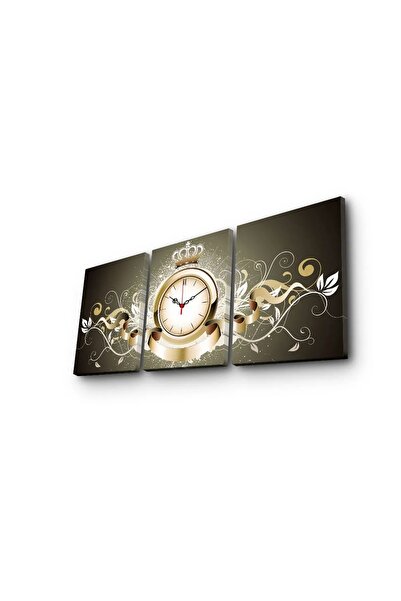 OEM Set de ceasuri decorative de perete Wallxpert, 3 piese, 3x30x40 cm, total...