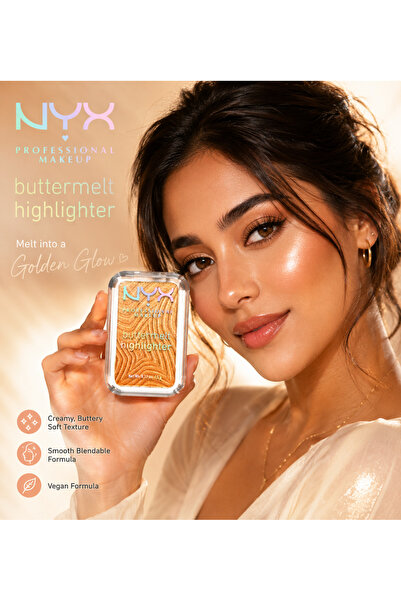 NYX Professional Makeup هايلايتر باتر ميلت باللون 30 "بوتا بلينج"