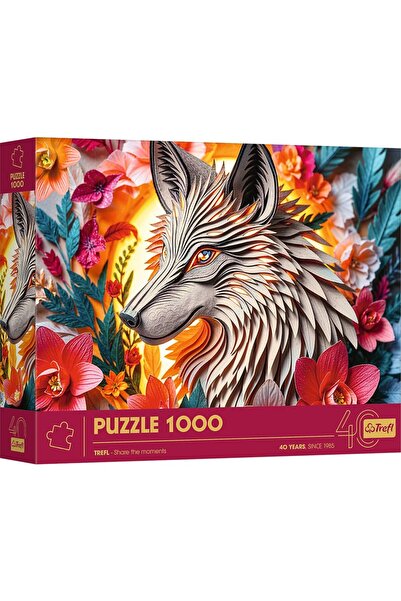 Trefl PUZZLE 1000 EDITIA ANIVERSARA 40 DE ANI 3D WILK