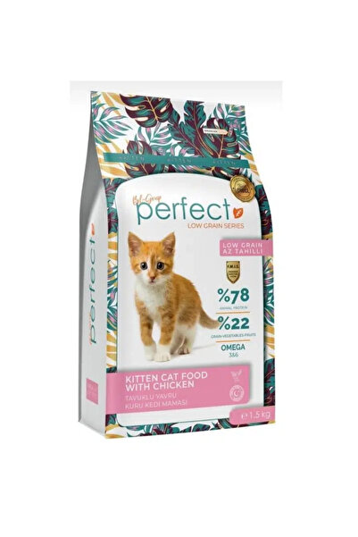 PERFECT Tavuklu Yavru Kedi Maması 1,5 Kg