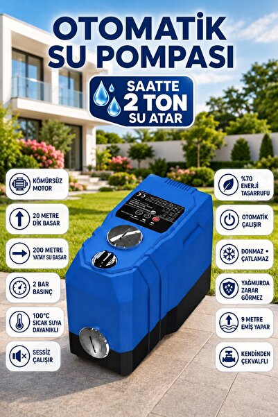 SCHUTZENGER SV300 AKILLI SU POMPASI TÜM MUSLUKLARA SABİT BASINÇ KÖMÜRSÜZ MOTO...
