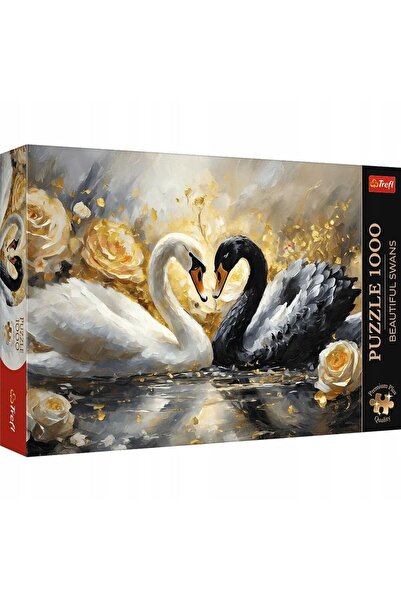 Trefl PUZZLE 1000 PREMIUM PLUS LEBEDE FRUMOASE