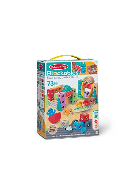 Spinmaster MELISSA AND DOUG SET DE CONSTRUCTIE DIN LEMN ORASUL