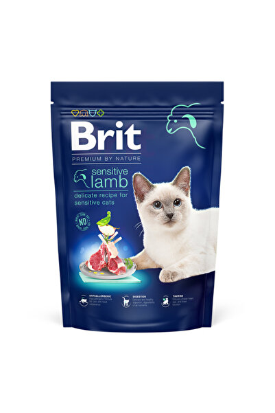 Brit Care Brit Premium by Nature Cat Sensitive Lamb 800 γρ.