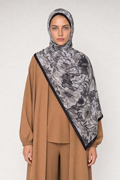 Mooncorn Botanic Pattern Hebei Silk Shawl