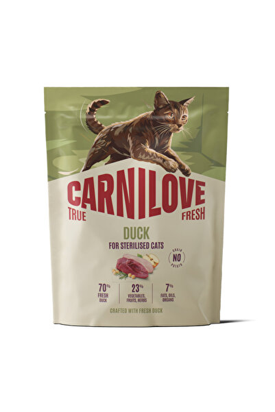 Brit Care Carnilove True Fresh Cat Dry Duck Sterilised Adult All Breeds 400 g