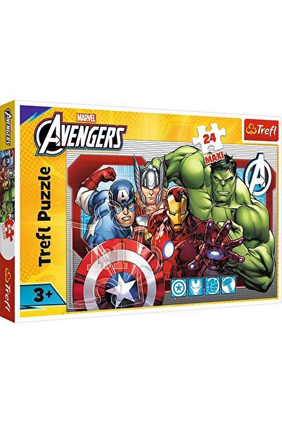 Trefl PUZZLE 24 MAXI MARVEL RAZBUNATORII INTOTDEAUNA JUST