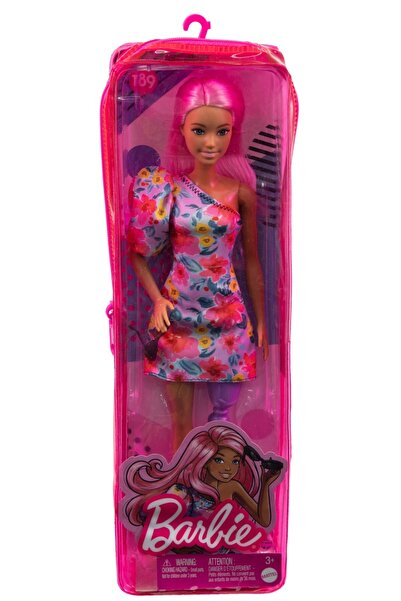 mattel PAPUSA BARBIE FASHIONISTA CU PAR ROZ SI PICIOR PROTETIC