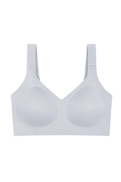 Cottonhill Sutien fără cusături - Velisse |   Sutien pentru femei, gri, tăiat...