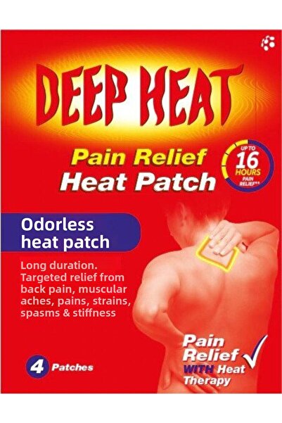 Mentholatum DEEP HEAT PATCH 4'S