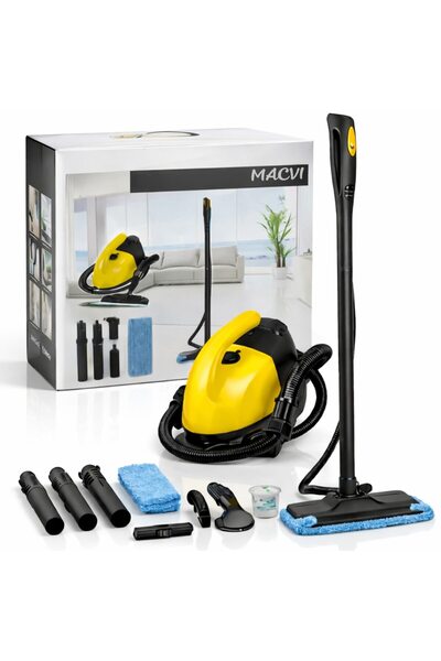 OEM Aparat curatare Macvi® cu abur profesional pentru pardoseli si suprafete ...