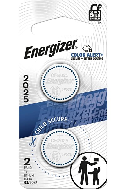 Energizer بطارية ليثيوم للساعات الإلكترونية 2025، عبوة من قطعتين