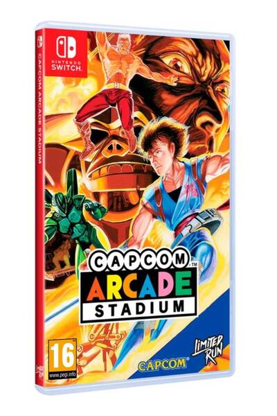 Limited Run CapCom Arcade Stadium Cover E (Strider) - Nintendo Switch