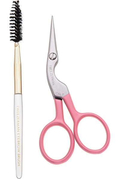 Tweezerman Tweezerman Eyebrow Shaping Scissors and Brush
