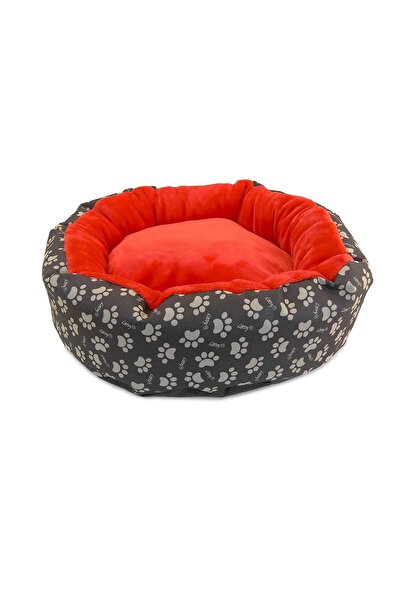 Brit Care Soft bed with pillow, for dog/cat, pink color, waterproof, non-slip...