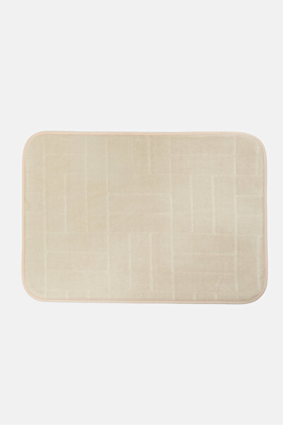 Celeste Memory Foam Bath Mat, Beige