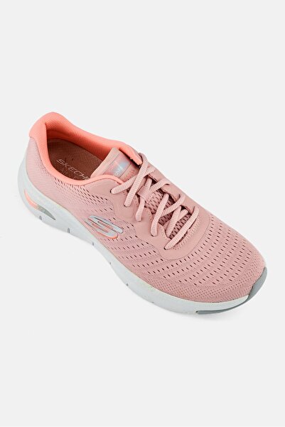SKECHERS Women Arch Fit Infinity Cool Lace Up Training Shoes, Pink