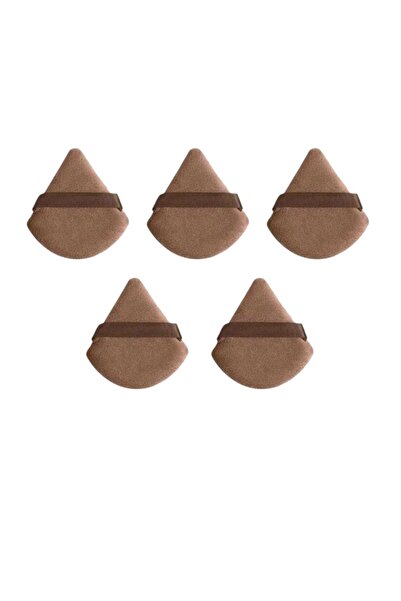 OEM Aplicatoare machiaj, din material moale, reutilizabili, maro, 5 buc