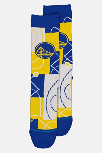 Stance x NBA Men Allover Print High Socks, Multicolor