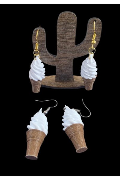 tümsek kadın iç giyim Printed Earring Pair (Gold or Silver Clip, Write Your Text)