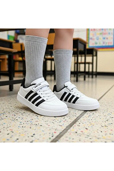 Tuğba Ortopedi 754 Orthopedic Unisex Children's White Sneaker