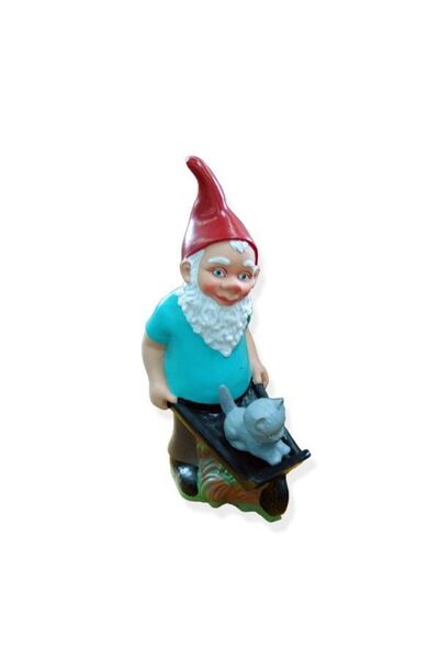 OEM Pitic de gradina, cu roaba, 133000003, din PVC, multicolor, decoratiune g...