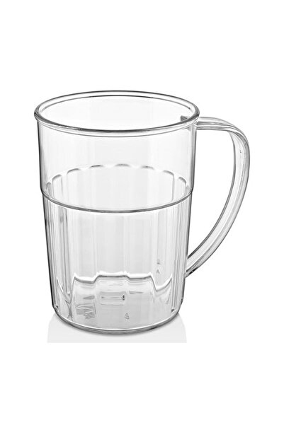ZTF GLOBAL TRADE 400 ML KULPLU Kırılmaz, Çizilmez, Yıkanabilir Polikarbon Pla...