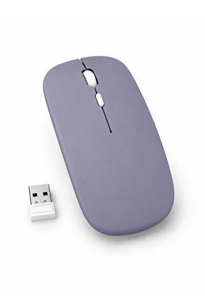 Alstrap Sessiz Şarjlı Kablosuz Mouse 1200 DPI – USB Nano Alıcılı, Ultra İnce ...