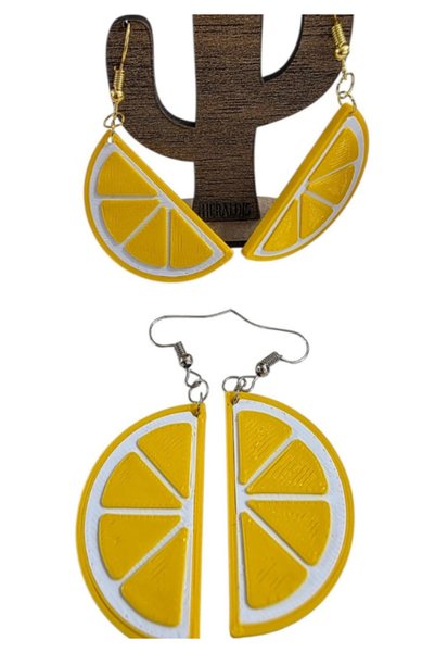 tümsek kadın iç giyim Printed Earring Pair (Gold or Silver Clip, Write Your T...