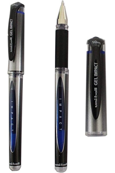 GENERAL قلم حبر جل 1.0 يوني امباكت بلون أزرق من يوني بول، موديل UM-153SBLE