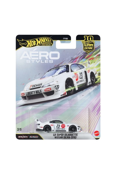 HOT WHEELS Premium Car Culture Aero Styles LB Super Silhouette Nissan Silvia ...