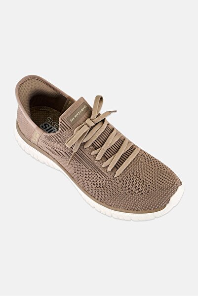 SKECHERS Women Virtue Divinity Slip On Walking Shoes, Taupe