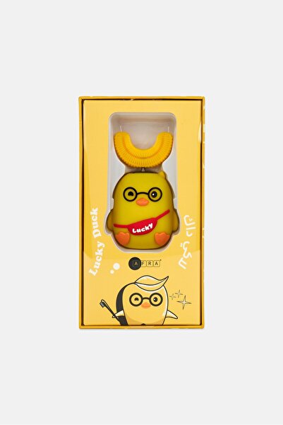 Afra Super Clean U Junior Electric Toothbrush, Yellow