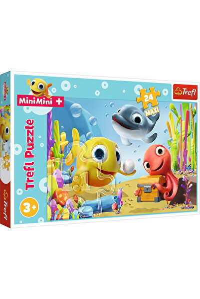 Trefl PUZZLE 24 MAXI PESTISORII FERICITI