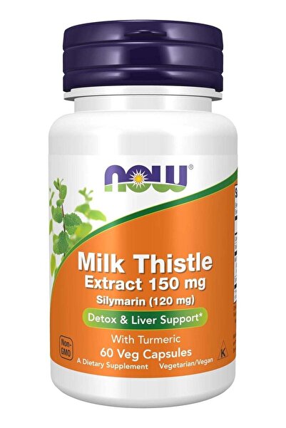 Now Foods - Silymarin Milk Thistle Extract 150 Mg. - 60 Vegetarian Capsules
