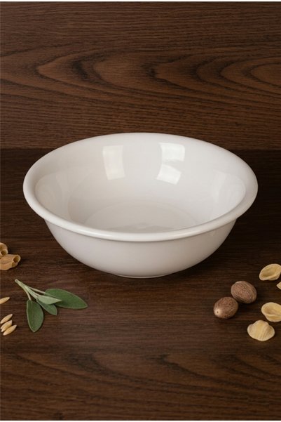 rinart 6-Piece Valencia Salad Bowl 19cm Cream
