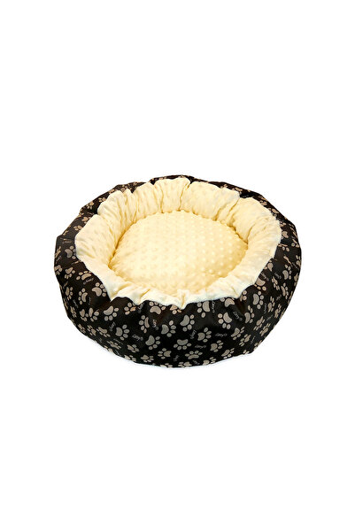Brit Care Soft bed with pillow, for dog/cat, Minky model, yellow color, Water...