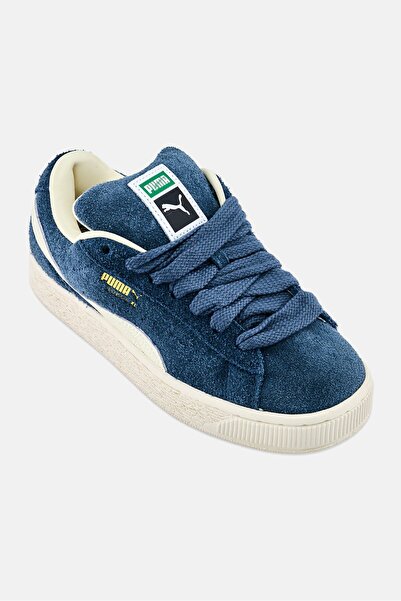 Puma x Select Kids Boy Suede Xl Hairy Lace Up Outdoor Shoes, Slate Blue