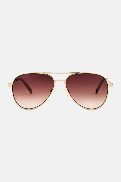 Tommy Hilfiger Men TH 2336/S Aviator Sunglasses, Light Gold