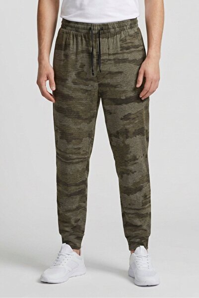 Stance Men Regular Fit Textured Jogger Pants, Dark Olive