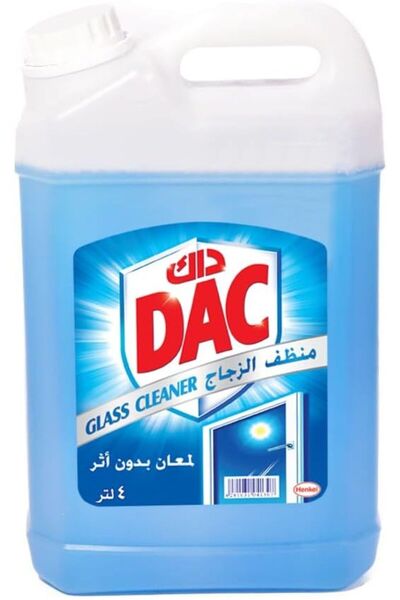 DAC Duck Spot and Stain Free Sparkling Glass Cleaner, 4 Liters