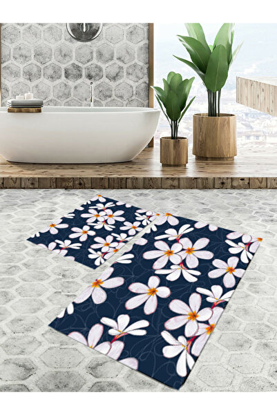 EVSEHOMES Non-Slip Base, Bathroom Mat Set of 2 (40X60 + 60X90 cm)