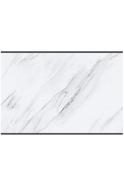 SimpluAcasa SET 5 PACHETE Tapet Decorativ Model Marmură Albă cu Nervuri Gri, ...