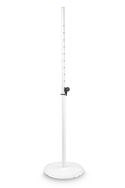 Gravity SSP-WB SET1 W - Βάση ηχείου με στρογγυλή βάση σε λευκό χρώμα