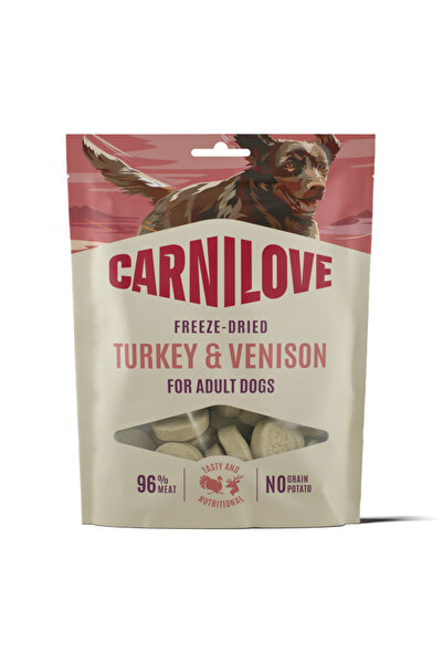 Brit Carnilove Dog Freeze Dried Turkey & Venison 60 g