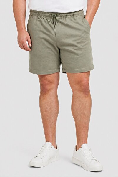 Braven Men Solid Basic Shorts, Sage Green