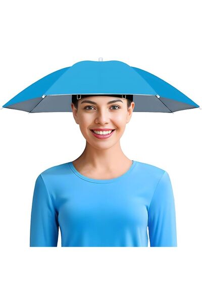 GENERAL Masmol 26" Diameter Elastic Band Design Umbrella Style Fishing Hat, D...