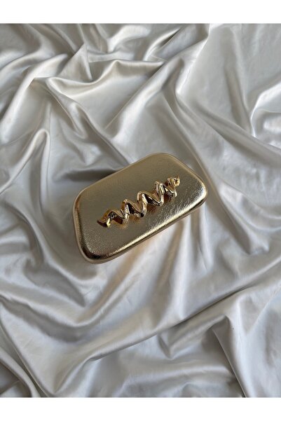 Mia Collection Como Abiye Çanta , Düğün Çantası , Nişan Çantası Gold
