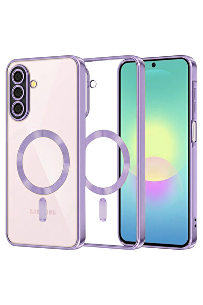 Techsuit Калъф за Samsung Galaxy A27 5G, Луксозен кристален MagSafe, противоу...